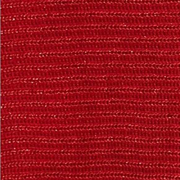 Lauren Ralph Lauren metallic red dolman sleeve sweater, sz PS, fall, holidays - Picture 2 of 10